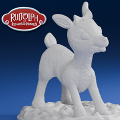 Clarise v2 | Rudolph the Red Nosed Reindeer | 3D Printer Model Files