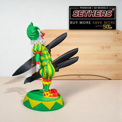 Circus Clown Kitchen Knife Holder | 3D Printer Model Files