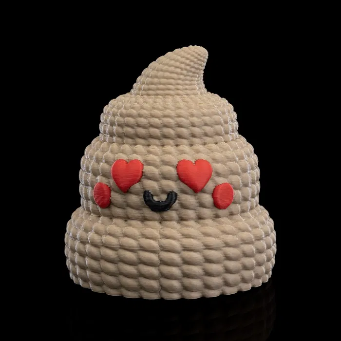 3d Print File Toothpaste Poop Poop | Crochet Knitted | 3D Printer Model Files