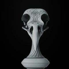 Crow Skull | 3D Printer Model Files