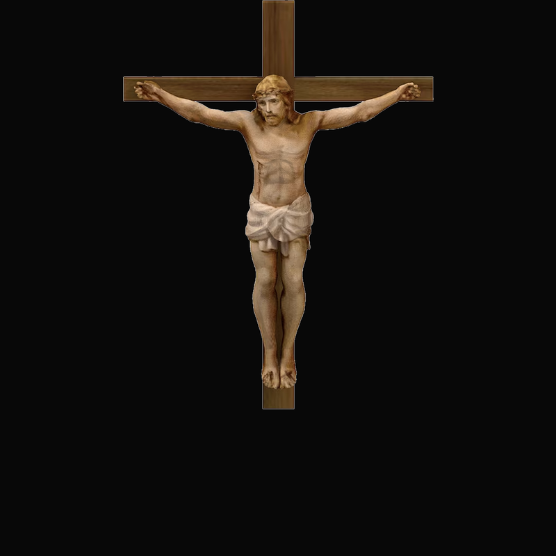 Crucifix Jesus on Cross Wall Art | 3D Printer Model Files