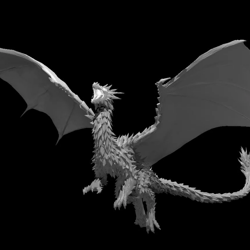 Crystal Dragon | 3D Printer Model Files