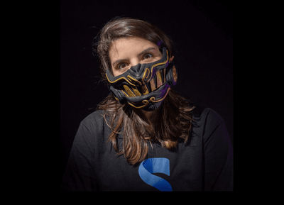 Cyber Samurai Mask | 3D Print Model