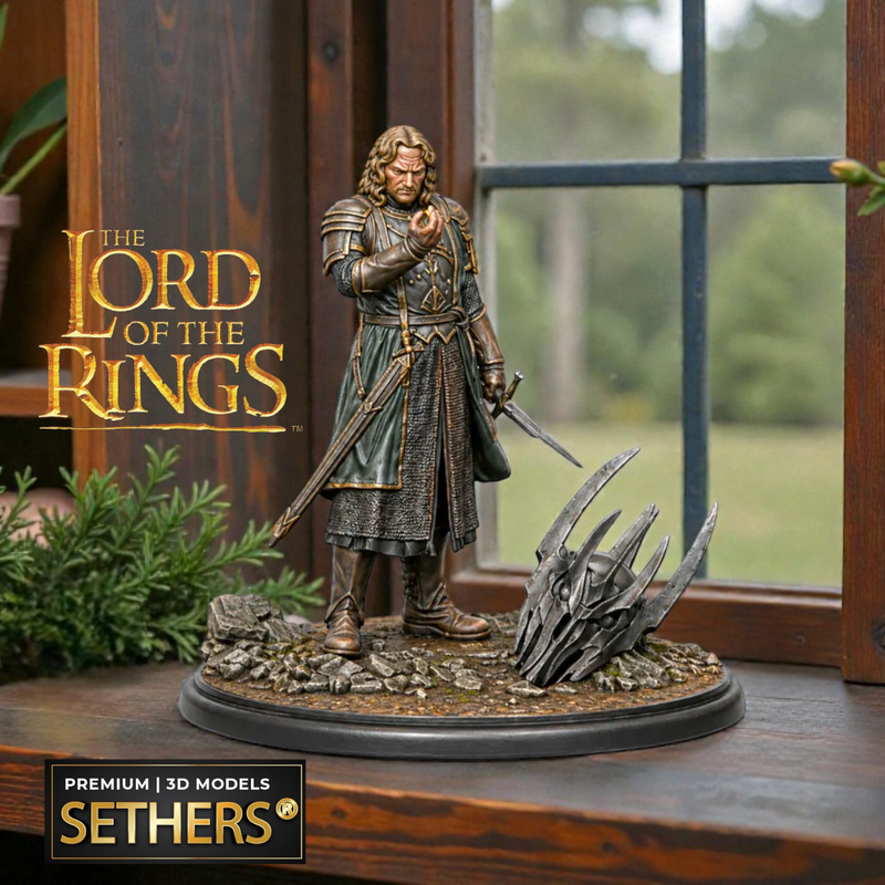 Isildur Diorama | Lord of the Rings | 3D Printing Models