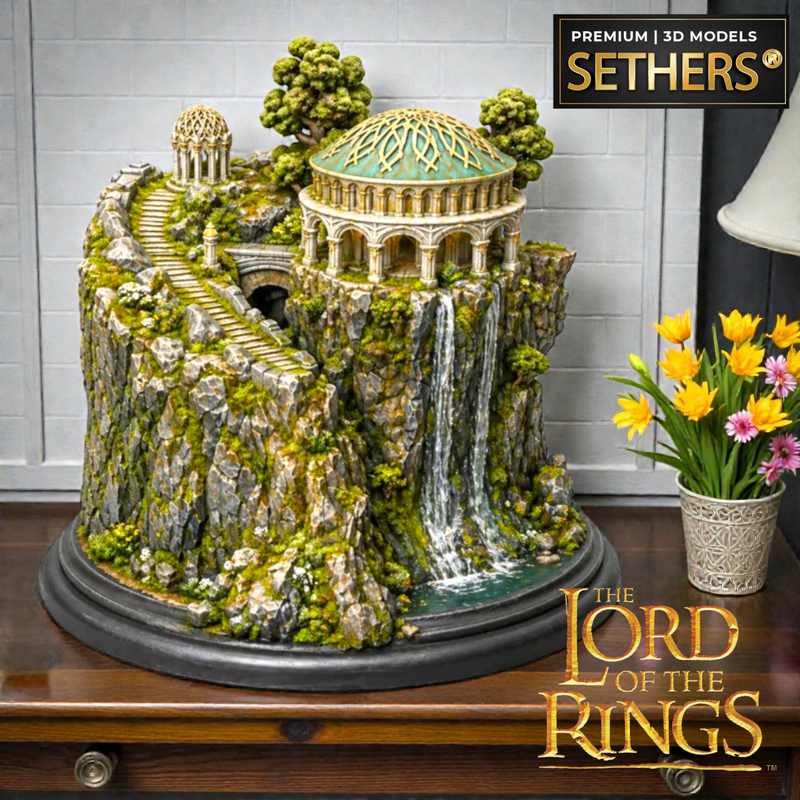 Council Chamber Diorama | Lord of the Rings | 3D Printing Models
