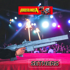 DAD AR Rifle | Borderlands 4 | Prop Cosplay | 3D Printing Models