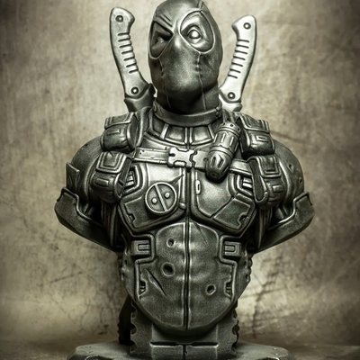 Deadpool Bust | 3D Printer Model Files