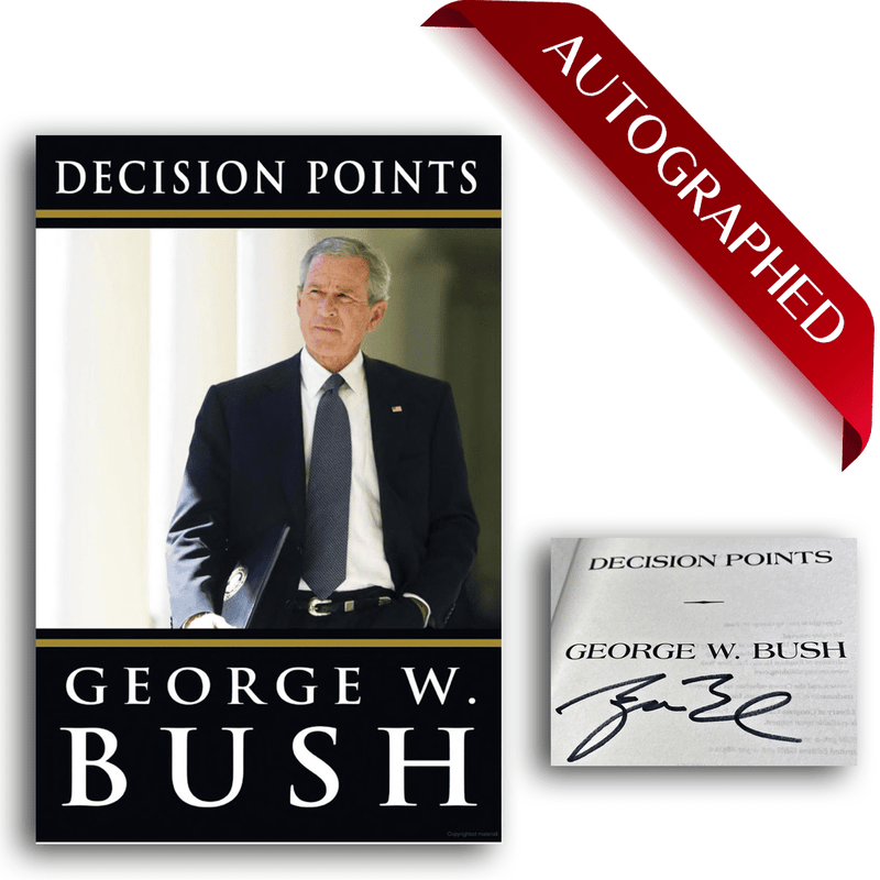 Decision Points | President George W. Bush | Signed | Autographed | 1st Edition