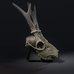 Deer Skull | 3D Printer Model Files