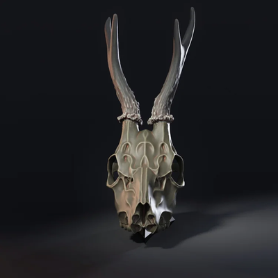 Deer Skull | 3D Printer Model Files