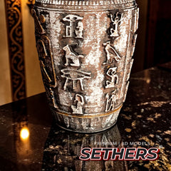 Egyptian Canopic Jar Duamutef | Best 3D Printing Model Files at Sethers