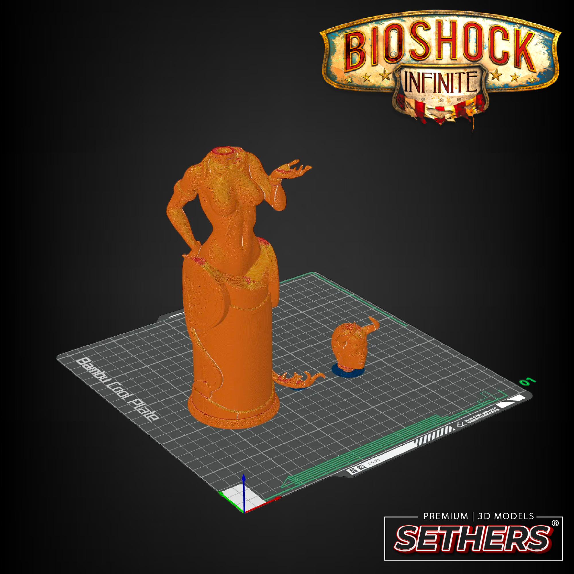 Devil's Kiss | Vigor Potion | Bioshock Infinite | 3D Printer Model Fil