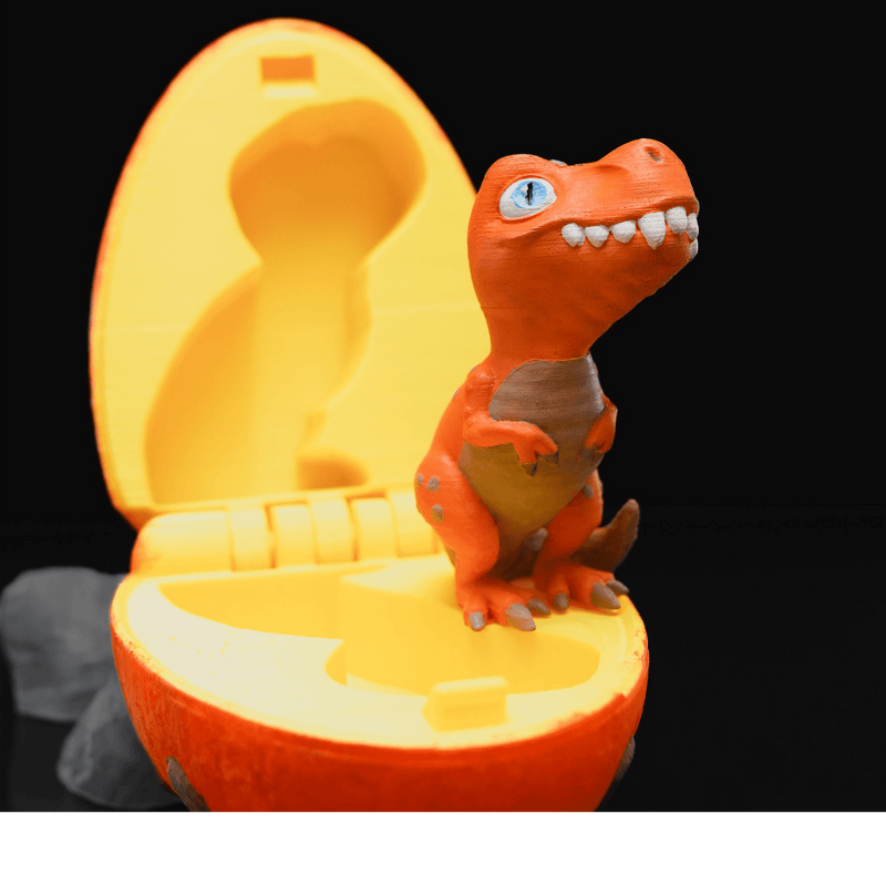 Dino Egg - T-Rex | 3D Printer Model Files