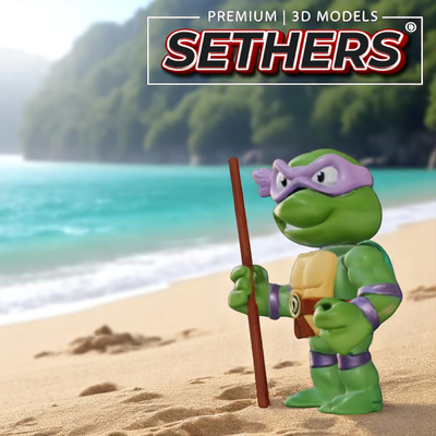 Donatello | TMNT Teenage Mutant Ninja Turtles | 3D Printer Model Files