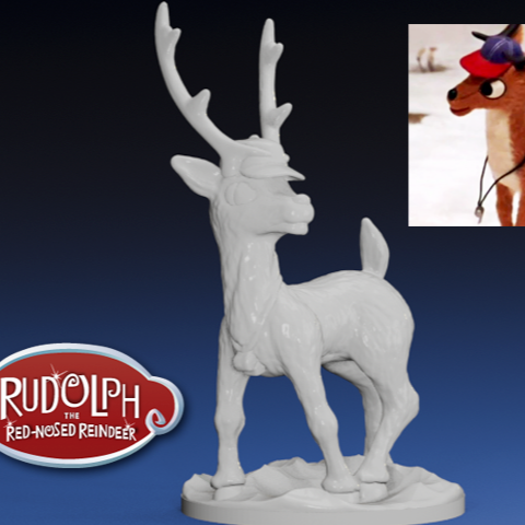 Donner | Rudolph the Red Nosed Reindeer | 3D Printer Model Files