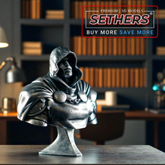 Doctor Doom Bust | Marvel Comics Fantastic 4 | 3D Printer Model Files | Highest Quality 3D Printing Models of Stan Lee Iron Man Spider-Man Hulk  3D Models 