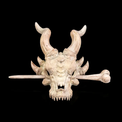 Dragon Bone Hair Pin | 3D Printer Model Files