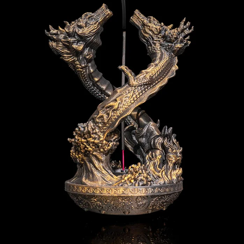 Dragon Dance Incense Holder  | 3D Printer Model Files