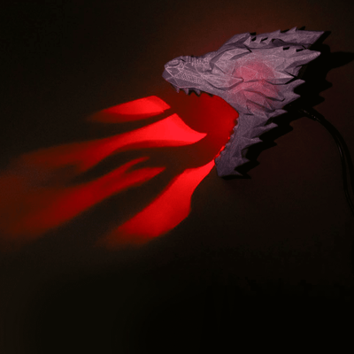 Dragon Wall Night Light | 3D Printer Model Files