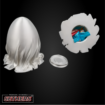 Drape Easter Egg Hidden Container | 3D Printer Model Files