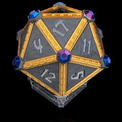 Dwarven D20 Dice Planter | 3D Printer Model Files