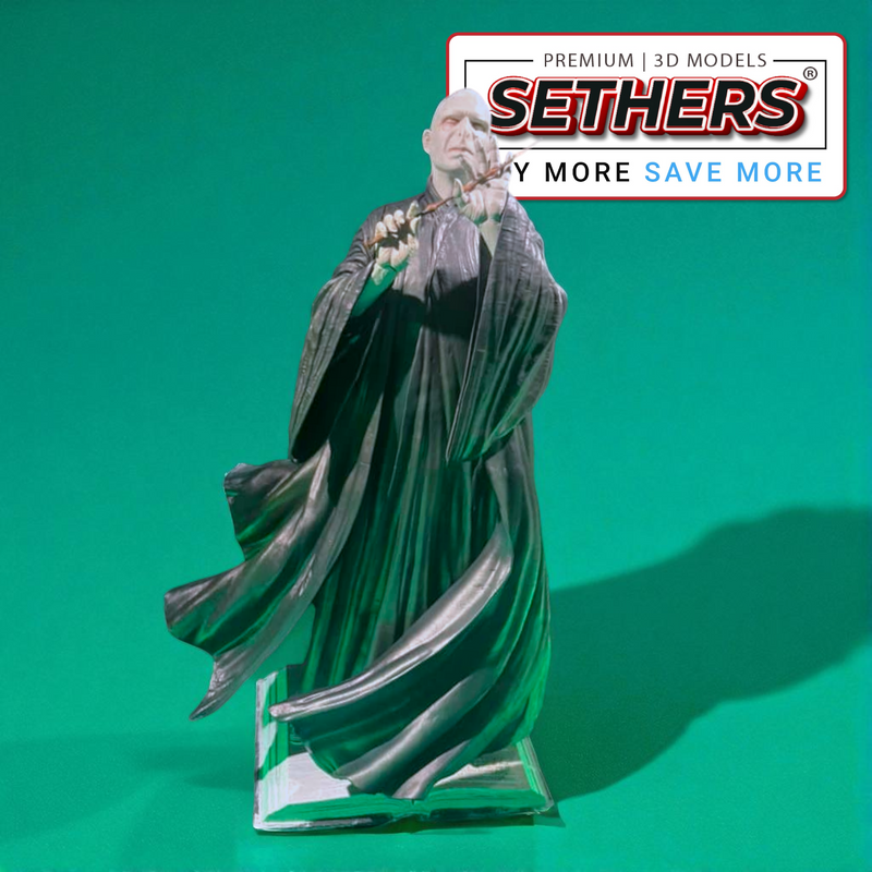 Lord Voldemort Sculpture | Harry Potter | Best 3D Printing Model Files
