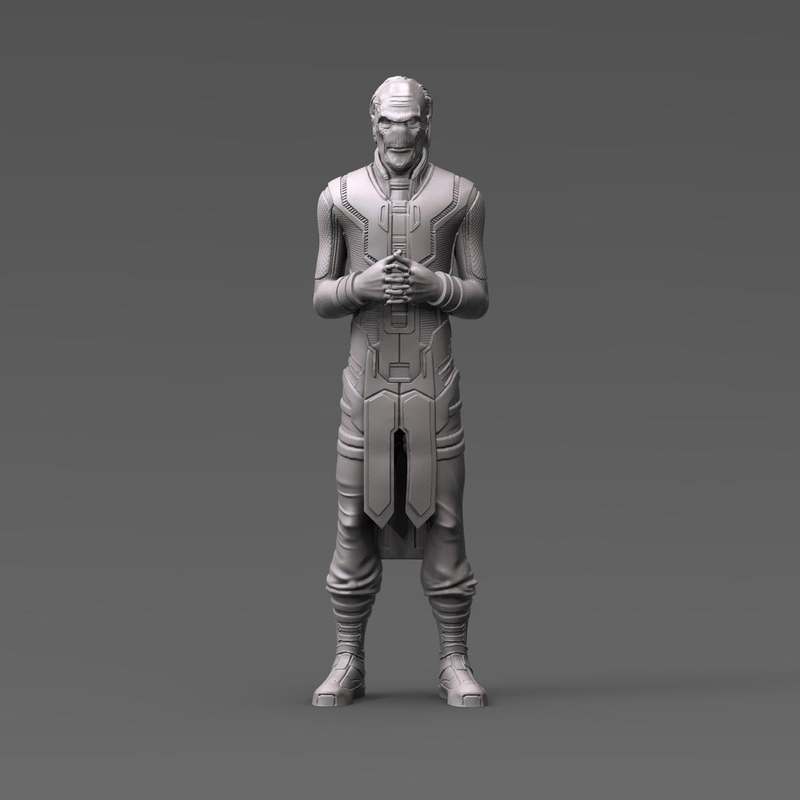 Ebony Maw Figure | 3D Printer Model Files