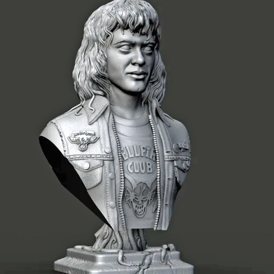 Eddie Munson Stranger Things Bust | 3D Printer Model Files