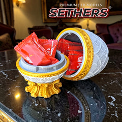 Fabergé Egg Twist-open Container | Best 3D Printing Model Files 