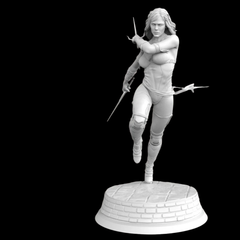 Elektra v2 Brick Base | Jennifer Garner | 3D Printer Model Files