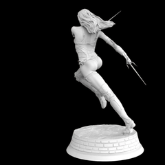 Elektra v2 Brick Base | Jennifer Garner | 3D Printer Model Files