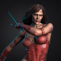 Elektra v2 Brick Base | Jennifer Garner | 3D Printer Model Files