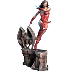 Elektra with Gargoyle | Jennifer Garner | 3D Printer Model Files