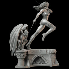 Elektra with Gargoyle | Jennifer Garner | 3D Printer Model Files