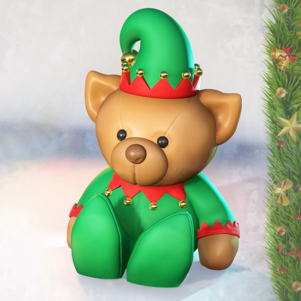 Elf Teddy Bear | 3D Printer Model Files