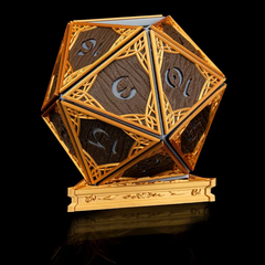 Elven D20 Dice Planter | 3D Printer Model Files