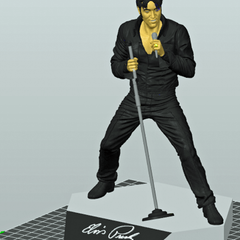 Elvis Presley 1968 Comeback Special Diorama | 3D Printer Model Files