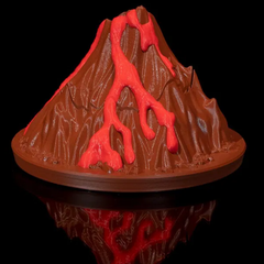 Erupting Volcano | Humidifier | 3D Printer Model Files