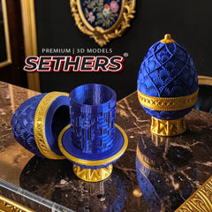 Fabergé Egg Maze Container | Best 3D Printing Model Files at Sethers