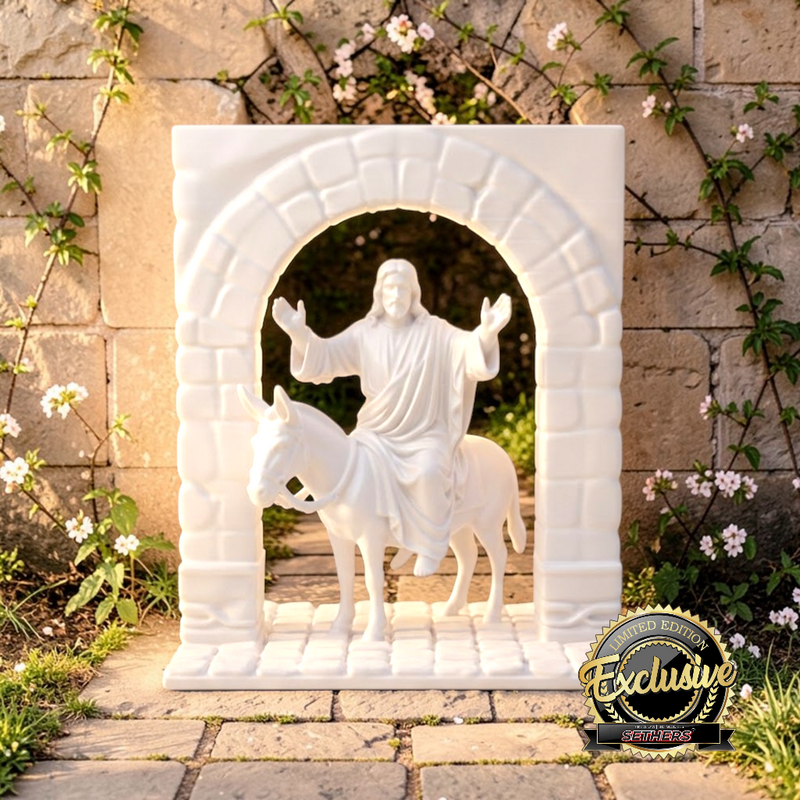Psalm Sunday Jesus Christ Entry Sculpture | 3D Printing Models