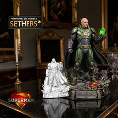 Lex Luthor Diorama | James Gunn Superman DC Comics | 3D Printer Models