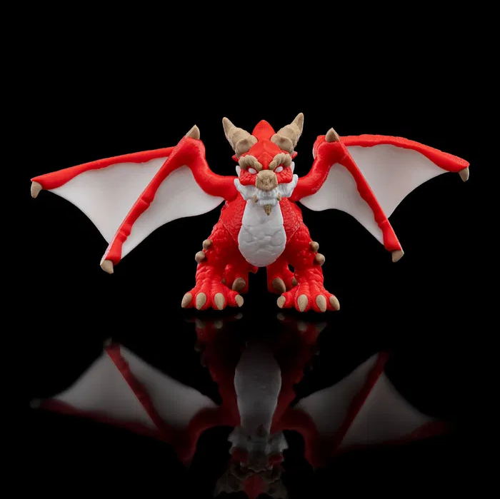 Fire Elemental Dragon | 3D Printer Model Files