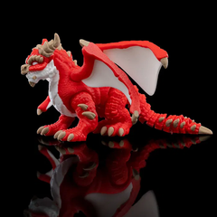 Fire Elemental Dragon | 3D Printer Model Files