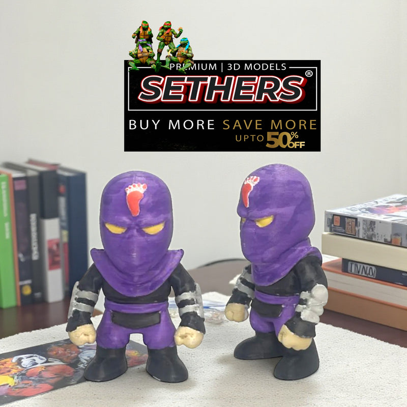 Foot Ninja | TMNT Teenage Mutant Ninja Turtles | 3D Printing Models