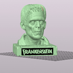 Frankenstein Bust Boris Karloff  | 3D Printer Model Files