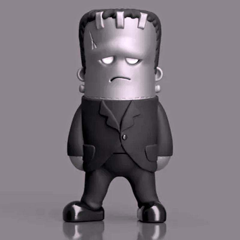 Frankenstein Mini Figure | 3D Printer Model Files