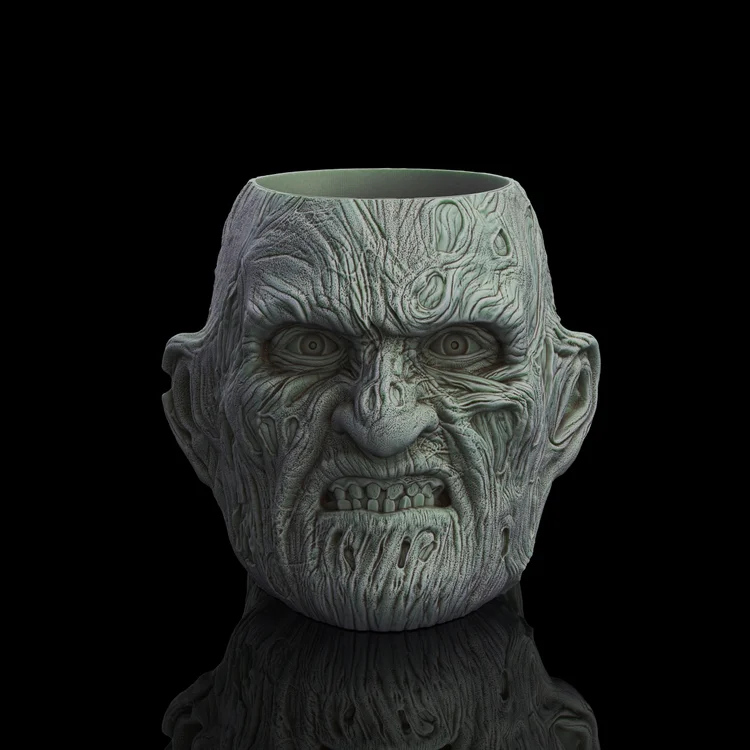 Freddy Krueger Bowl Planter | 3D Printer Model Files