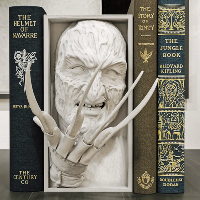 Freddy Kruger Book Nook  | 3D Printer Model Files