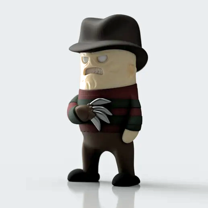 Freddy Kruger Mini Figure | 3D Printer Model Files