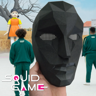 Front Man Mask | Squid Game | 3D Printer Model Files